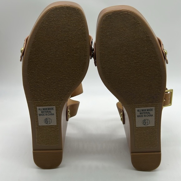 Cityclassified Leopard Print Platform Wedge Sandals Size 6.5 NWT Phonic-S NWT - Picture 7 of 9